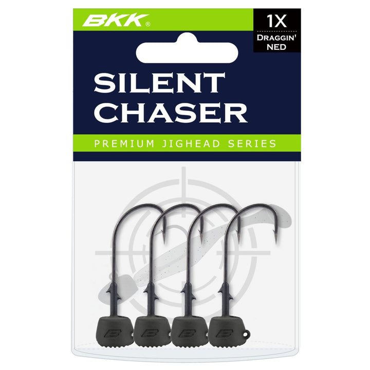 Silent Chaser Draggin' Ned Jigg Hode 4pk | BKK