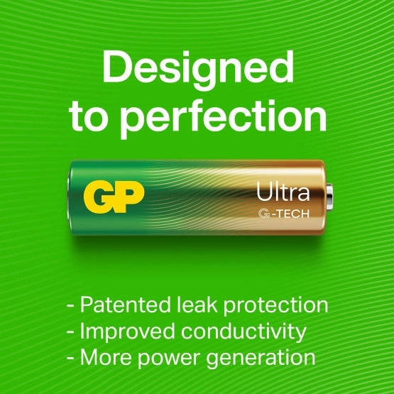 GP Ultra Alkalisk batteri 1,5v AA 24pk