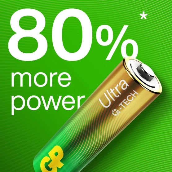 GP Ultra Alkalisk batteri 1,5v AAA 24pk