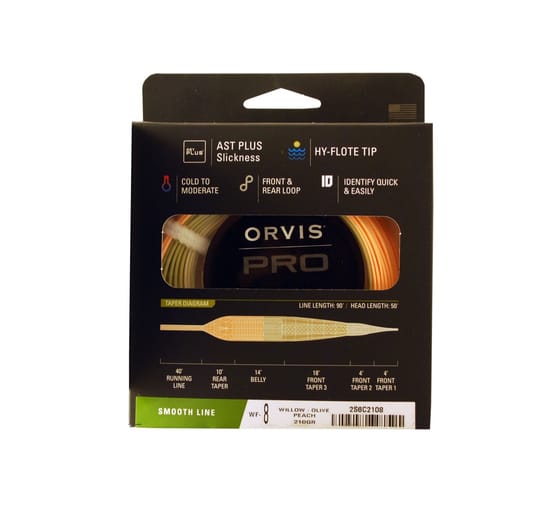 Orvis pro trout Smooth fluesnøre