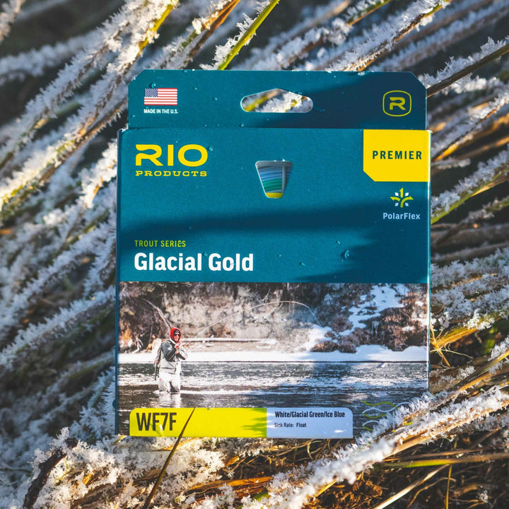 Premier Glacial Gold Fly Line Fluesnøre | RIO