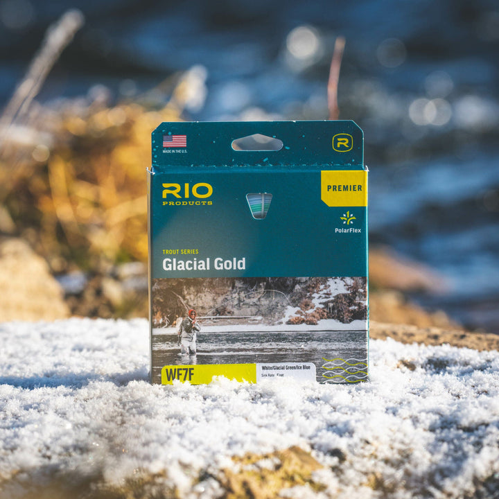 Premier Glacial Gold Fly Line Fluesnøre | RIO