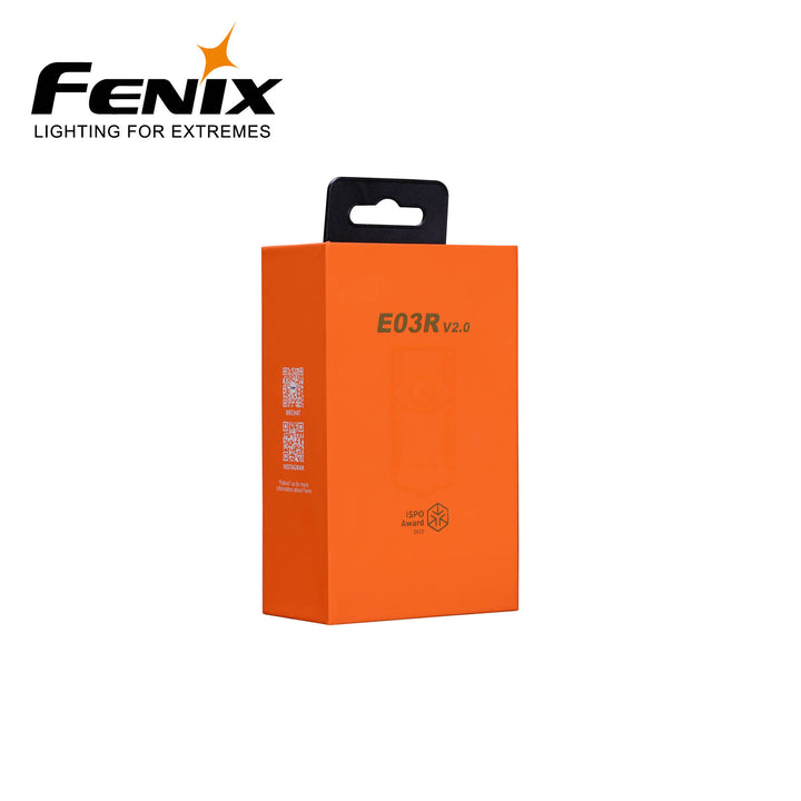 FENIX E03R V2 MINILYKT 500LM NØKKELRING