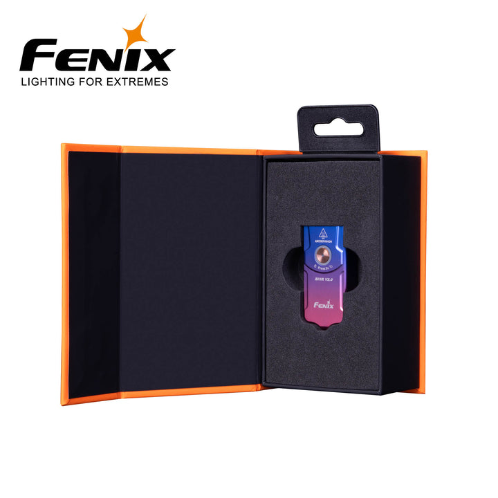 FENIX E03R V2 MINILYKT 500LM NØKKELRING