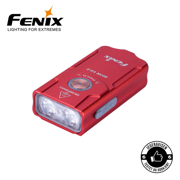 FENIX E03R V2 MINILYKT 500LM NØKKELRING