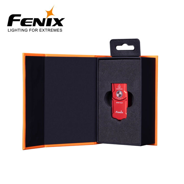 FENIX E03R V2 MINILYKT 500LM NØKKELRING