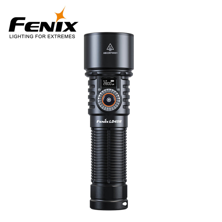 FENIX LD45R HÅNDLYKT 2800LM DIGITAL FOKUSERING/OLED DISPLAY