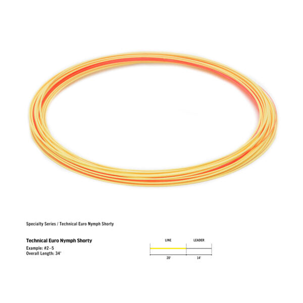 Technical Euro Nymph Shorty Line | RIO