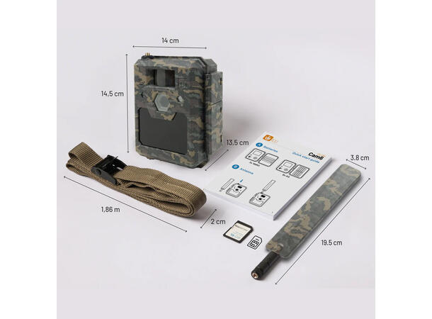 ICU Clom Cam 6 - inkl SD-kort