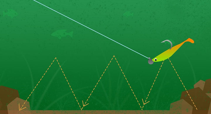 Abu Garcia | Jig Shad Assortment Ferskvanns-jigger - Flue.no - Jiggboks komplett med jigger