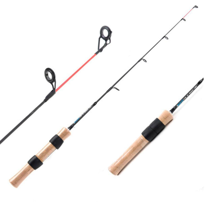 Arctic FOX Blue Ice Isfiskestang | 27" Medium Light Karbon - Flue.no - Fiskestenger