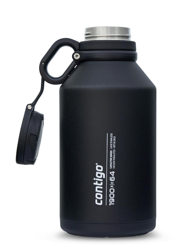 CONTIGO GRAND SS 1,9L BLACK EMEA DRIKKEFLASKE - Flue.no - Campingutstyr