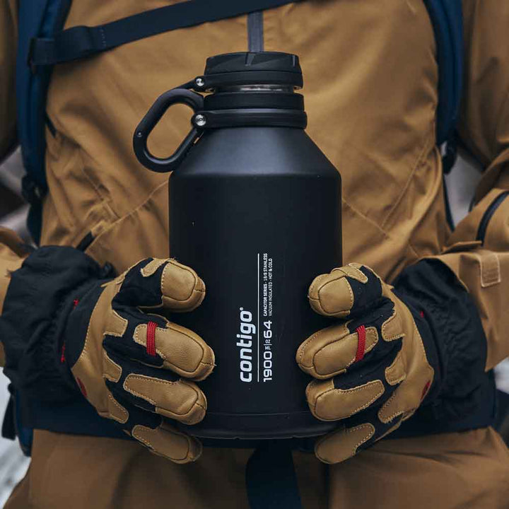 CONTIGO GRAND SS 1,9L BLACK EMEA DRIKKEFLASKE - Flue.no - Campingutstyr