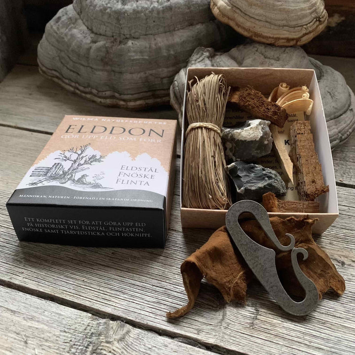ELDDON DELUXE TENNSTÅL | FLINT-KIT – Fangstmann.no