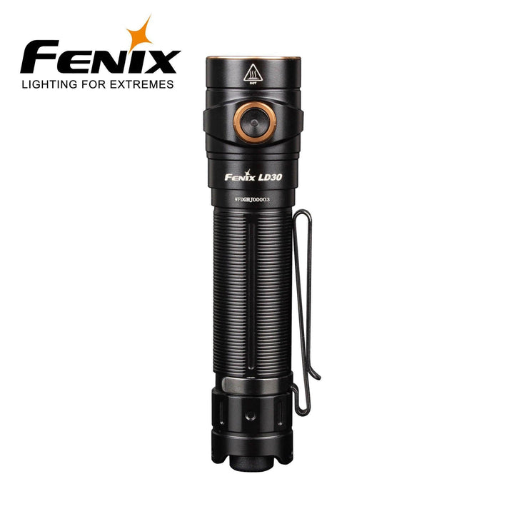 FENIX LD30 LOMMELYKT LED INKLUDERT BATTERI - Flue.no - Lommelykter