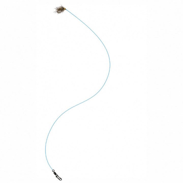 Flueoppheng | med fiskeflue til fluedupp ferdigknytt - Flue.no - fiskesett
