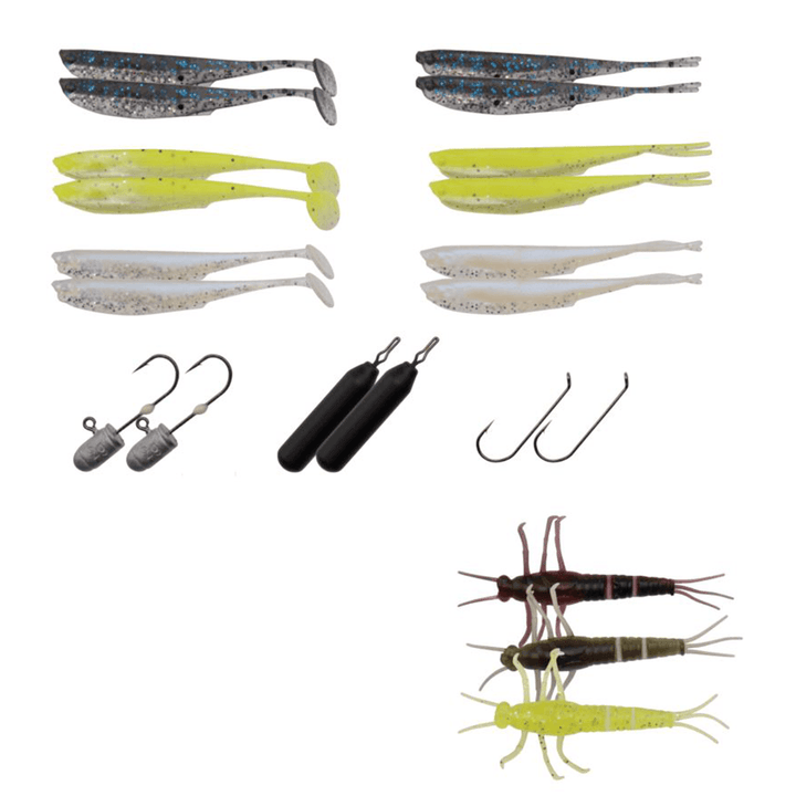 MINI PERCH KIT 21PCS - Savage Gear - Flue.no - Jiggboks komplett med jigger