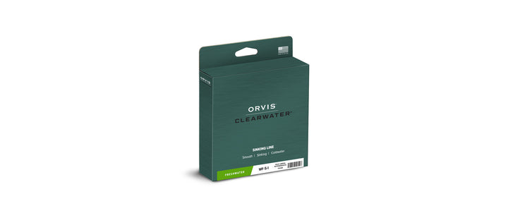 Orvis Clearwater Intermediate Fluesnøre | Saktesynk - Flue.no - Fluesnøre og Flueline