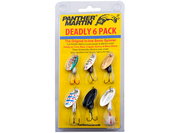 Panther Martin |Spinnersett for Abbor og ørret - Flue.no - Spinnersett