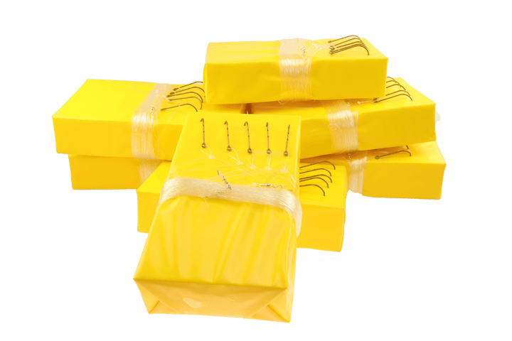 Sniksnøre ferskvann 25m 5 kroker - Flue.no - Fiskeutstyr