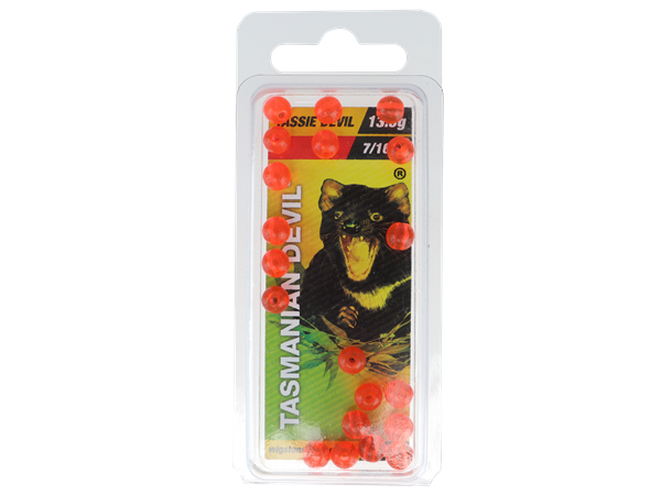Tasmanian Devil Beads - Flue.no - Fiskeagn og -sluker