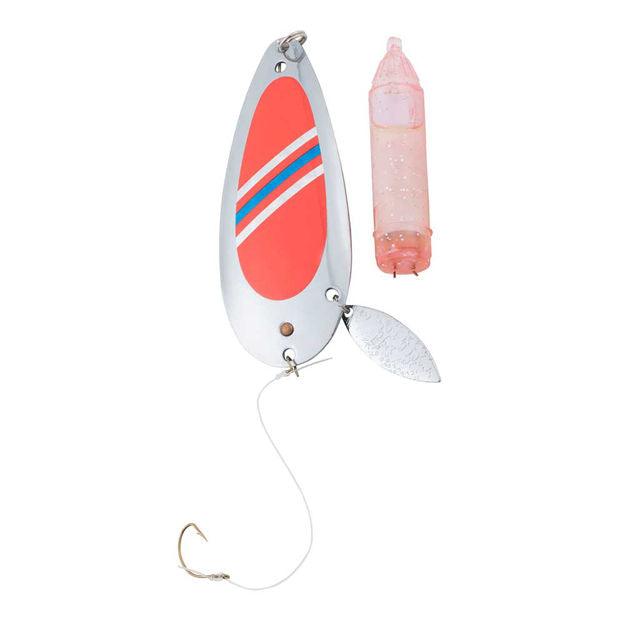 Trønderblink 85mm Inkl Led Blink | Sølvkroken - Flue.no - Fiskeagn og -sluker