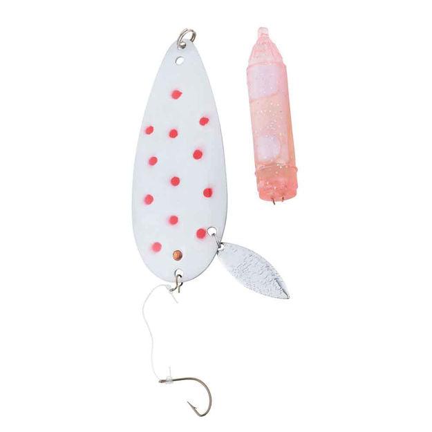 Trønderblink 85mm Inkl Led Blink | Sølvkroken - Flue.no - Fiskeagn og -sluker