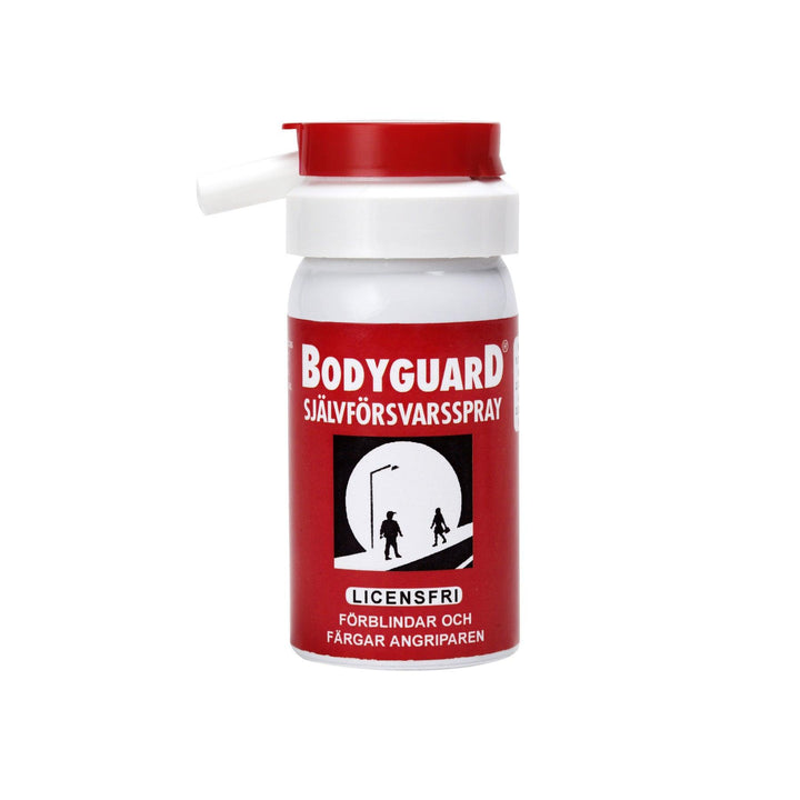 Bodyguard forsvarsspray | Rødfarge - Fangstmann.no - Pepperspray