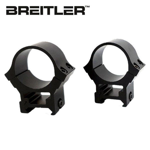 BREITLER PRO WEAVER 30mm HØY ALU MONTASJE - Fangstmann.no - Tilbehør til våpensikter