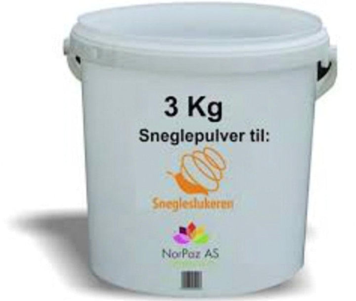 Sneglemiddel 3kg til Sneglefanger | Sneglefelle - Fangstmann.no - snegle