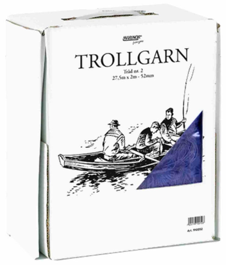 Trollgarn nr.2 blå - Fangstmann.no - Fiskenett